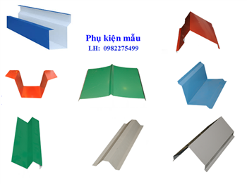 Sản phẩm Phụ Kiện Mái Tôn Nóc Máng Sườn Sối